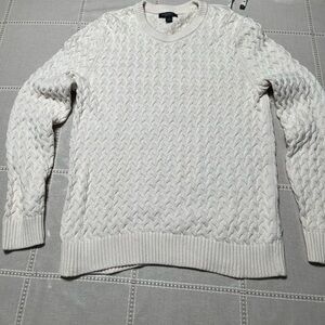 Banana republic cable knit sweater in cream